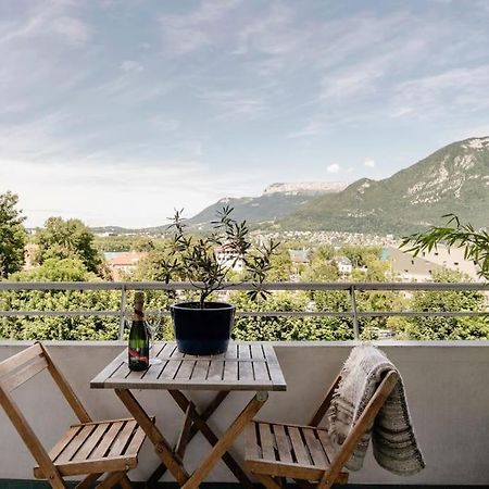Le Panorama - Vue Lac Et Montagne Avec Parking Annecy Buitenkant foto