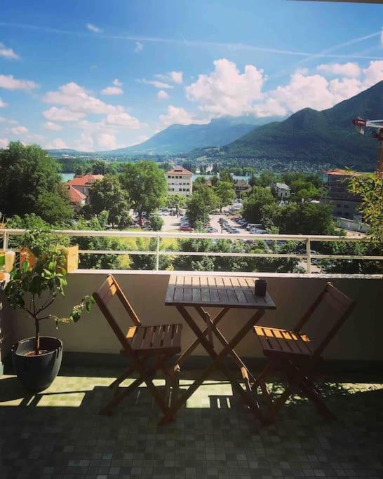 Le Panorama - Vue Lac Et Montagne Avec Parking Annecy Buitenkant foto