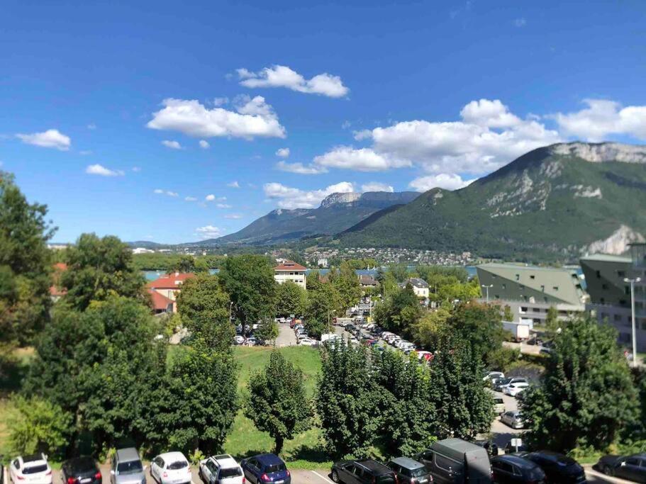 Le Panorama - Vue Lac Et Montagne Avec Parking Annecy Buitenkant foto